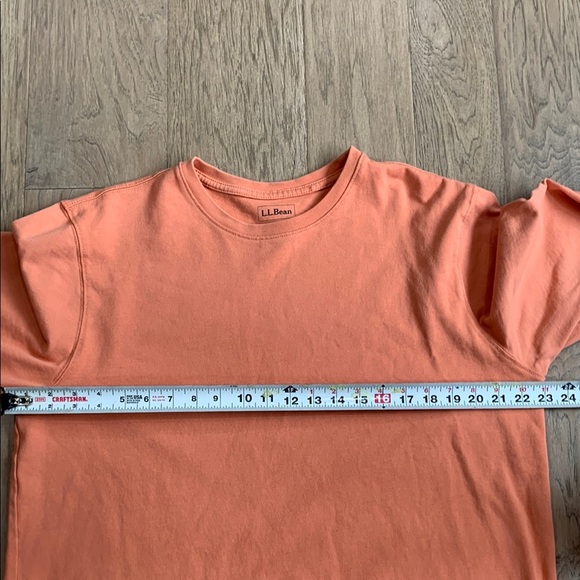 L.L. Bean Women's Coral Crewneck Sweatshirt Size Large - Picture 5 of 11